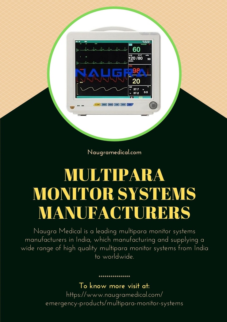Multipara Monitor Systems Manufacturers