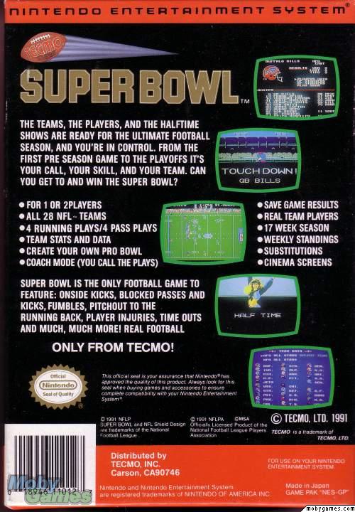 Tecmo Super Bowl