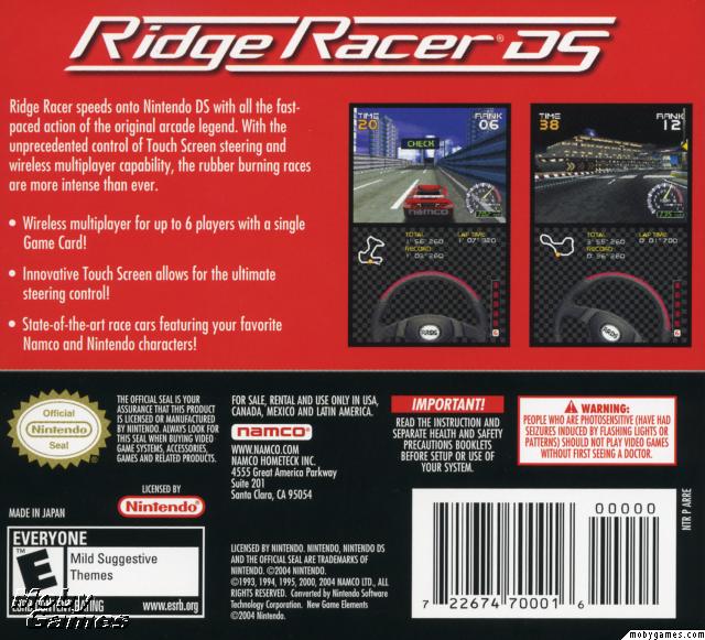 Ridge Racer DS