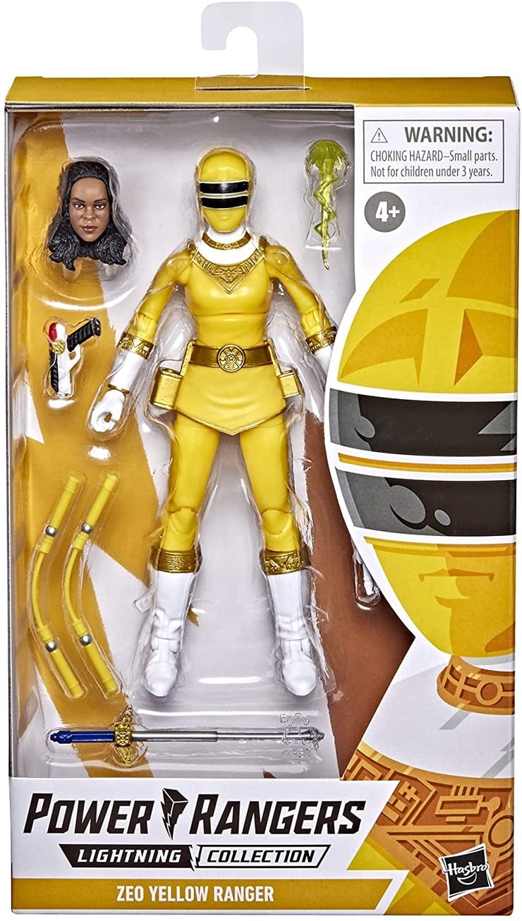 Power Rangers Lightning Collection Zeo Yellow Ranger Figure