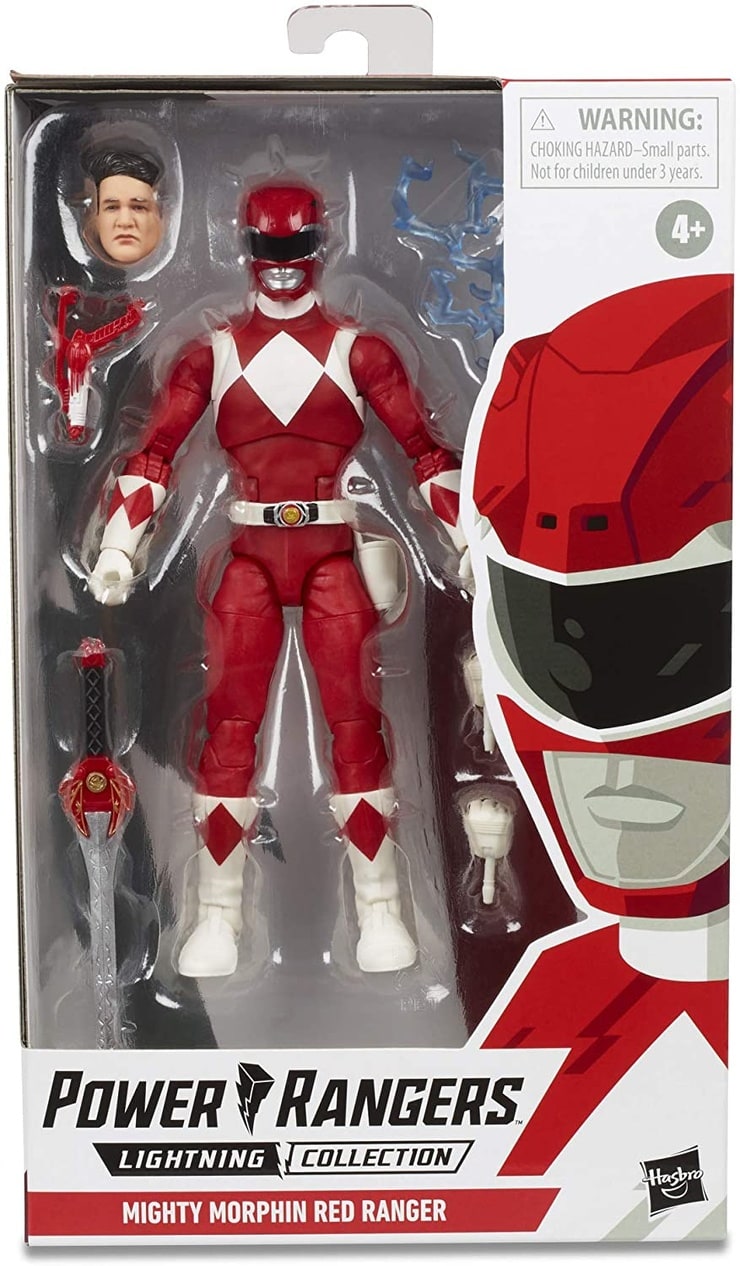 Power Rangers Lightning Collection Mighty Morphin Red Ranger Figure