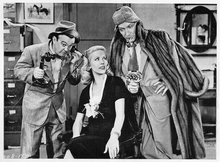 Leo Gorcey, Joyce Holden, Huntz Hall