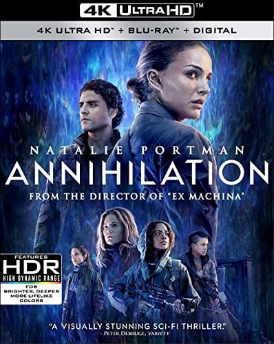 Annihilation 4K UHD Blu-Ray + Blu-Ray + Digital HD