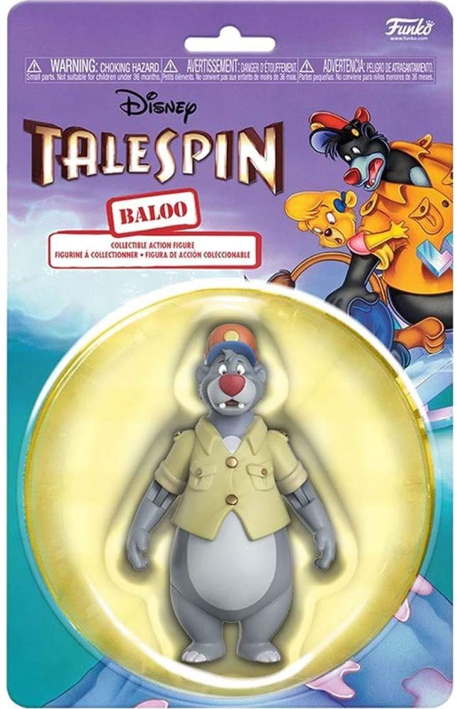 Funko Action Figure: Disney Afternoons Baloo Collectible Figure,3.75 inches