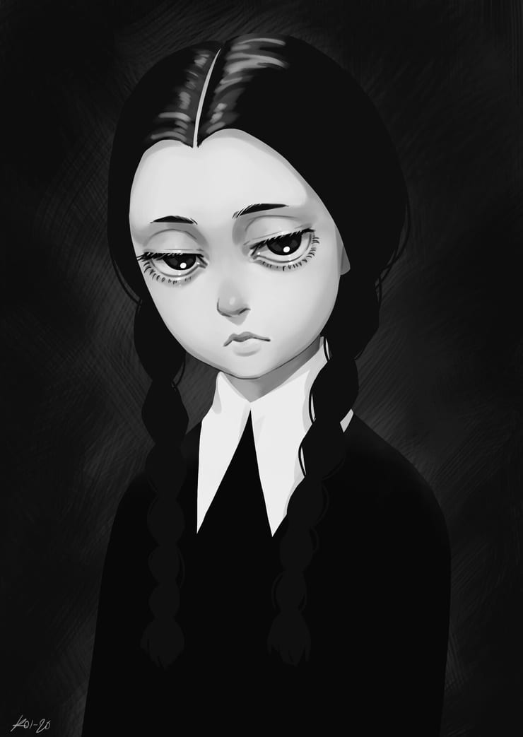 Picture of Wednesday Addams (Lisa Loring)