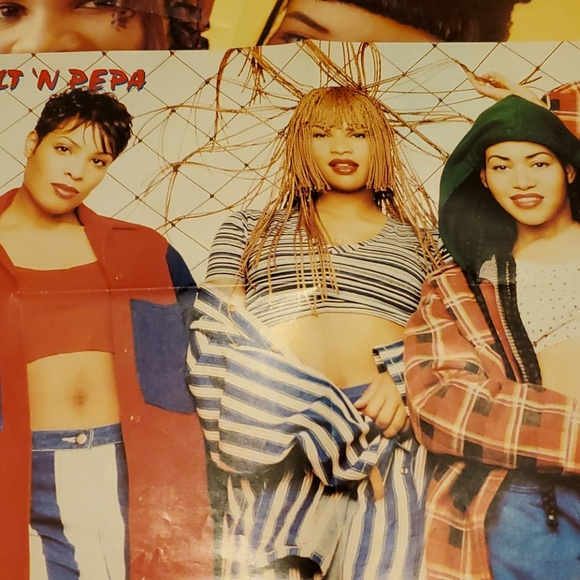 Vintage 90s Salt-N-Pepa Poster Lot