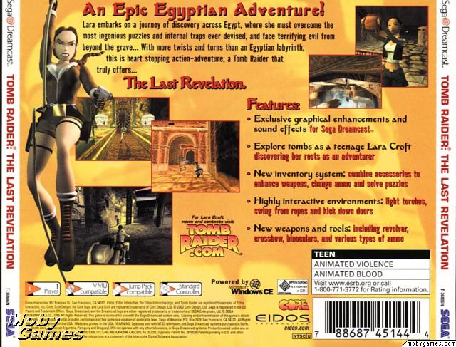 Tomb Raider IV: The Last Revelation