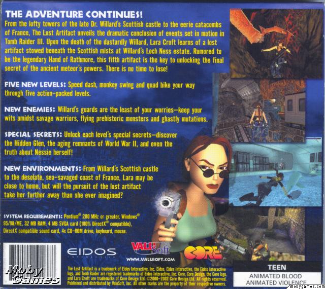 Tomb Raider: The Lost Artifact