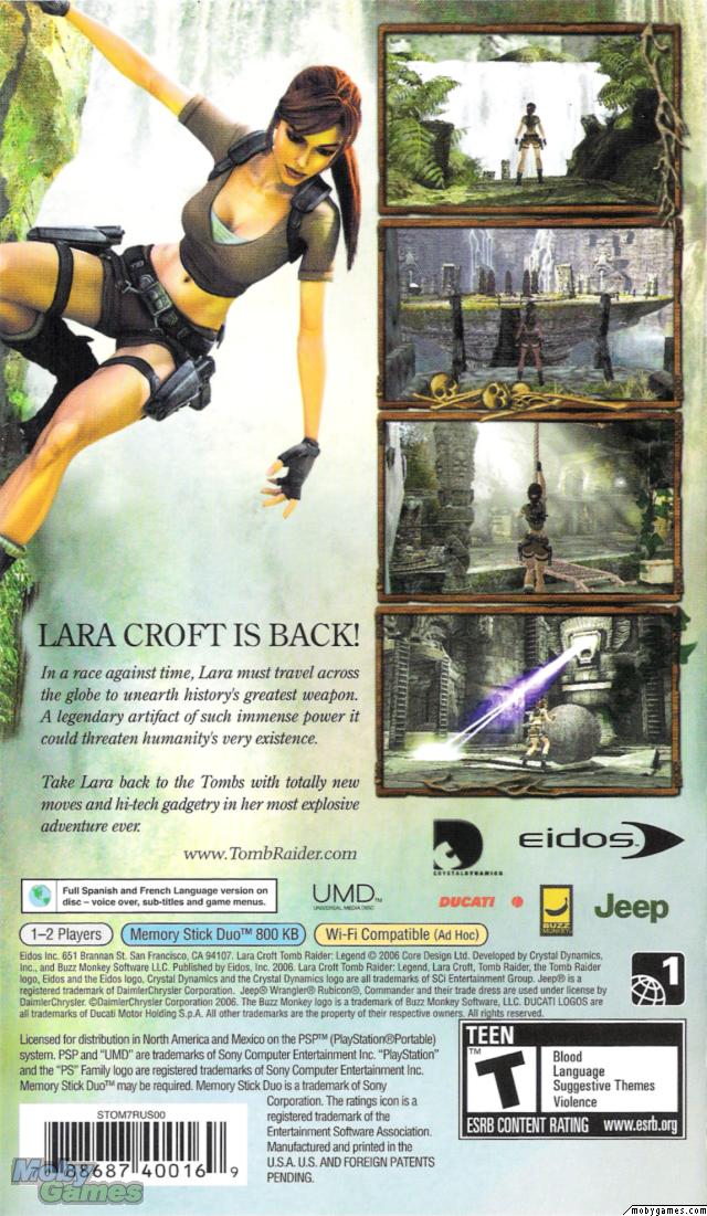 Image Of Lara Croft Tomb Raider: Legend