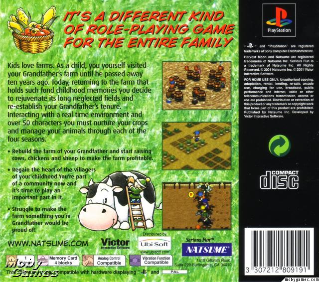 Image of Harvest Moon Back To Nature