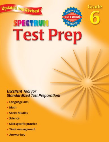 Spectrum: Test Prep, Grade 6 