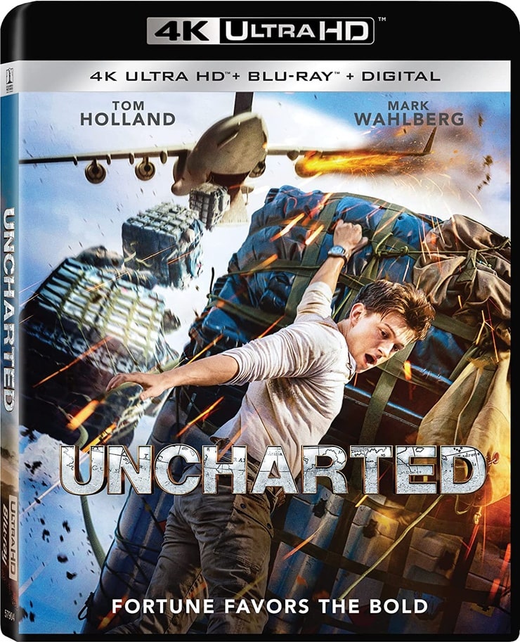 Uncharted (4K Ultra HD + Blu-ray + Digital) 