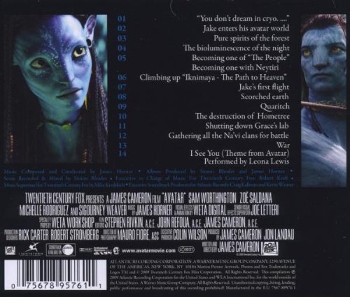 Avatar:  Music From the Motion Picture