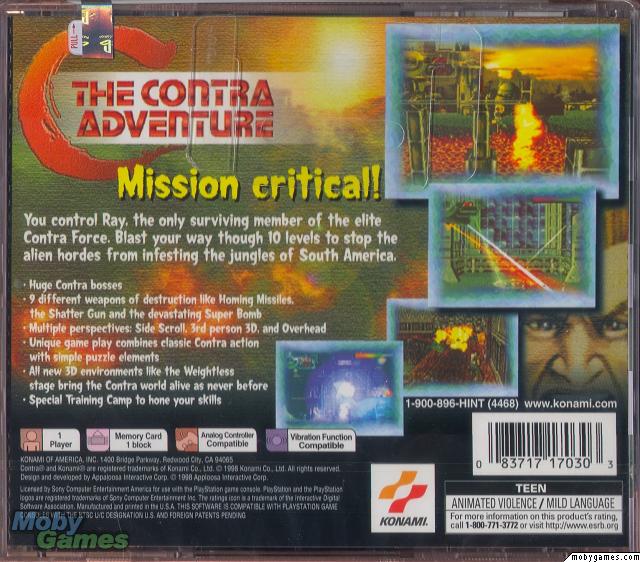 Picture Of C The Contra Adventure 8934