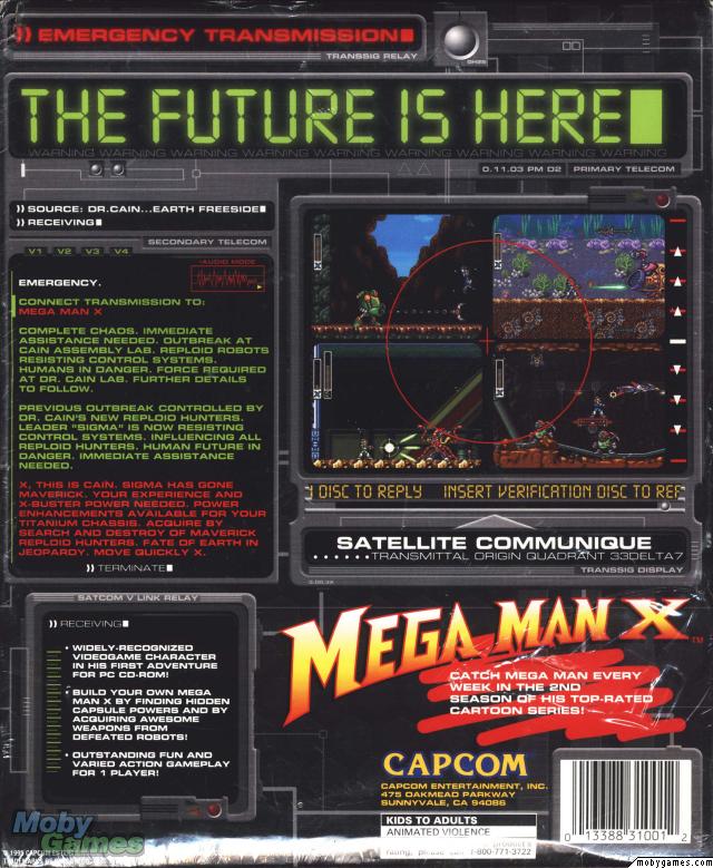 Mega Man X (with 6-button controller)