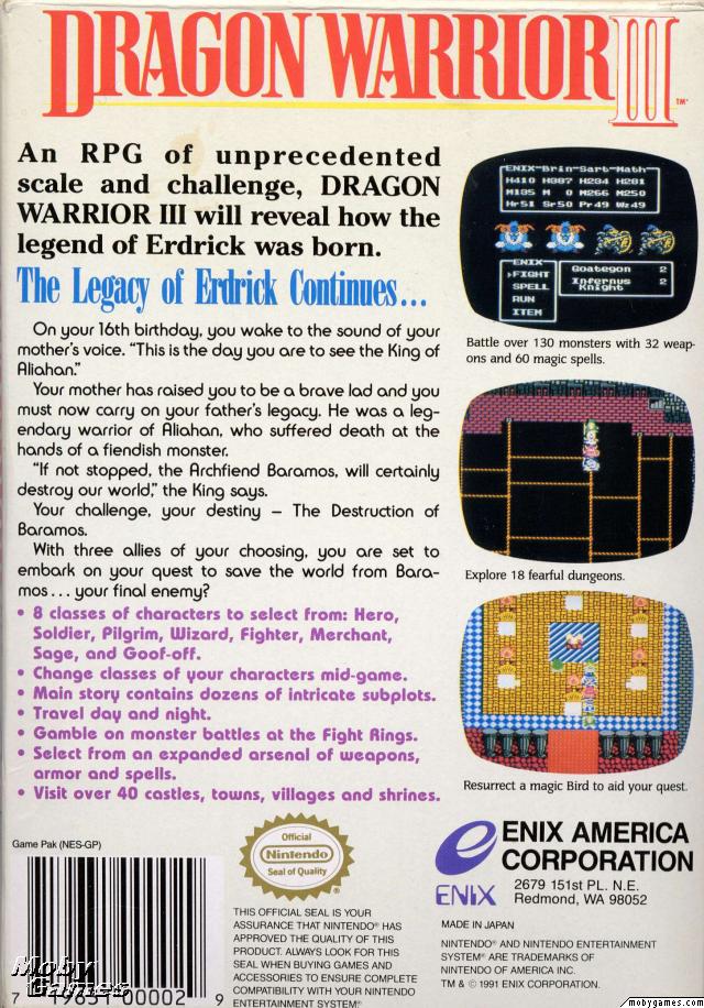 Dragon Warrior III