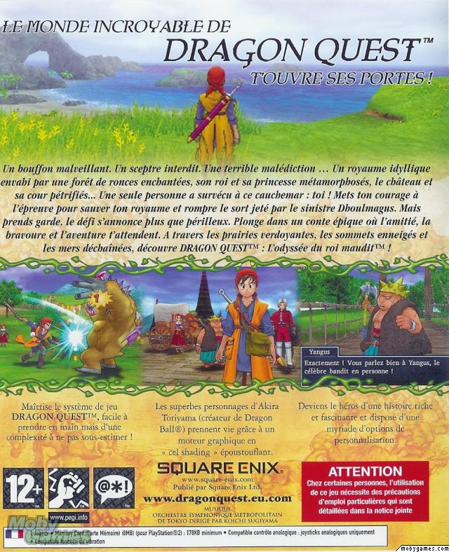 Dragon Quest VIII: Journey of the Cursed King