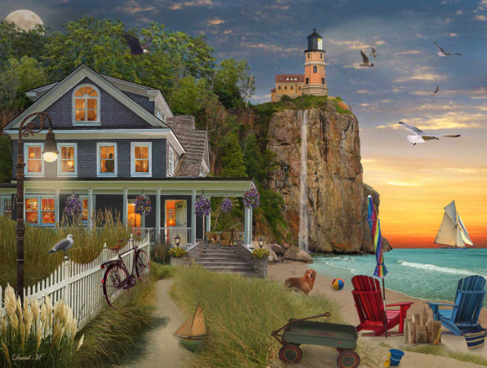 Beachside Lighthouse by David MacLean