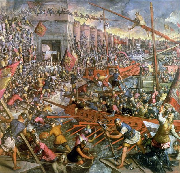The Capture of Constantinople in 1204, 1580