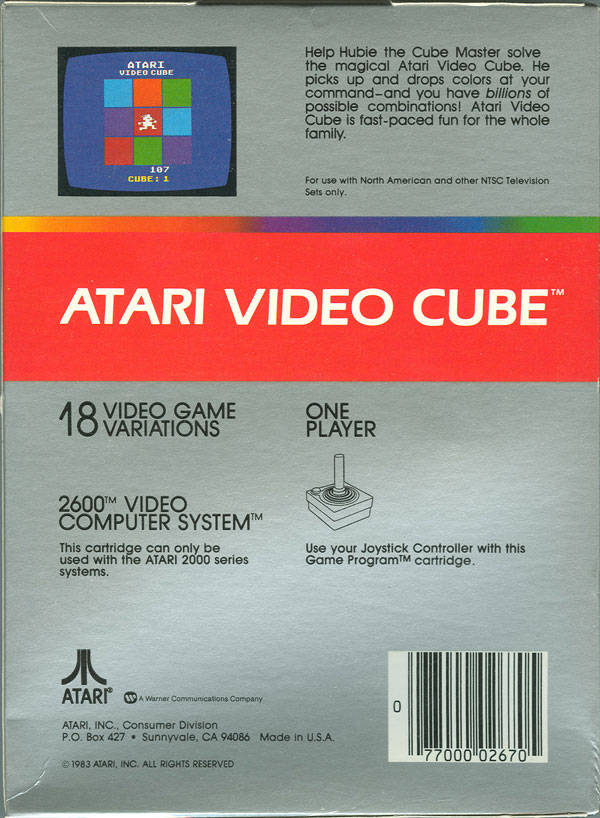 Atari Video Cube