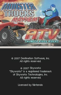 ATV Thunder Riders // Monster Trucks Mayhem (2-pack)