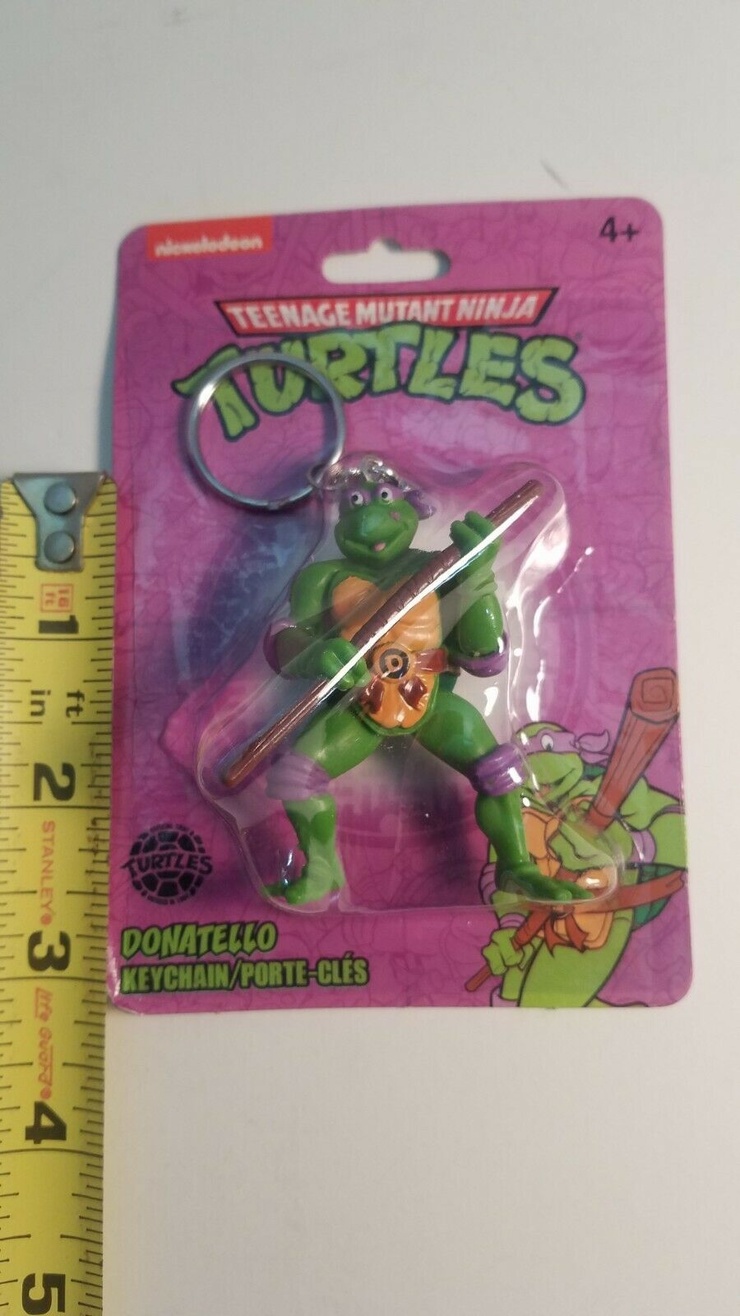 Teenage Mutant Ninja Turtles Keychains (Set of 4)