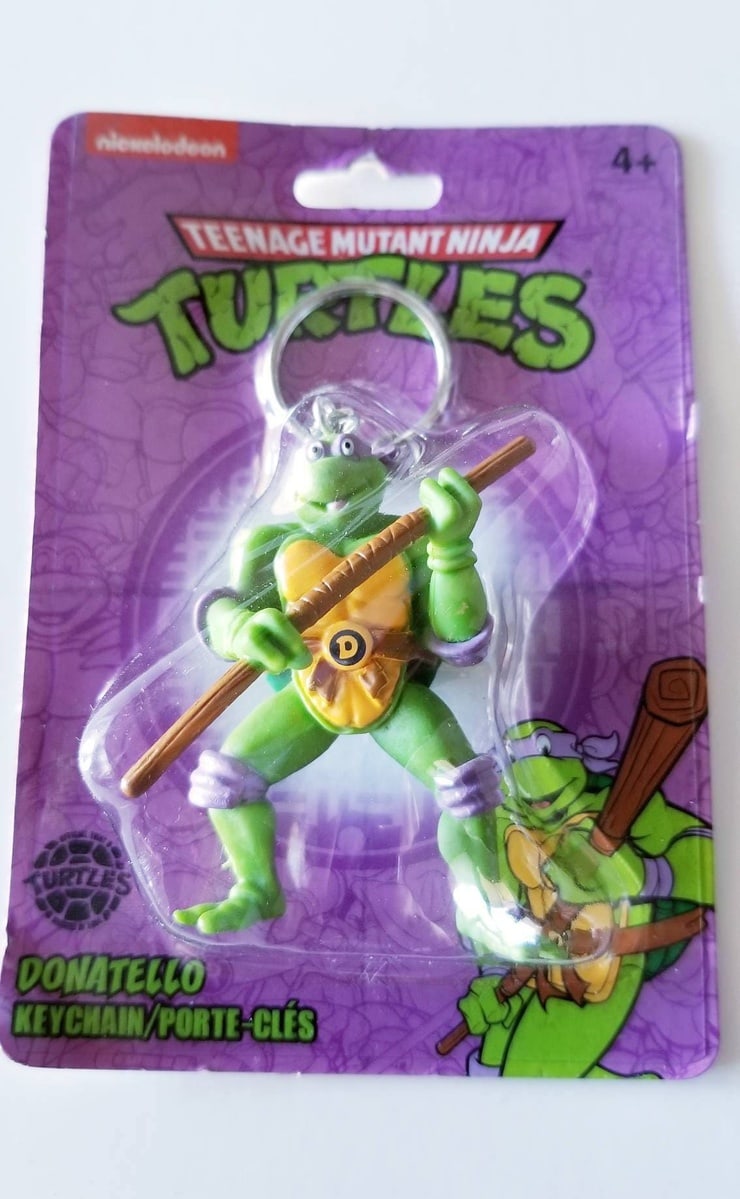 Teenage Mutant Ninja Turtles Keychains (Set of 4)