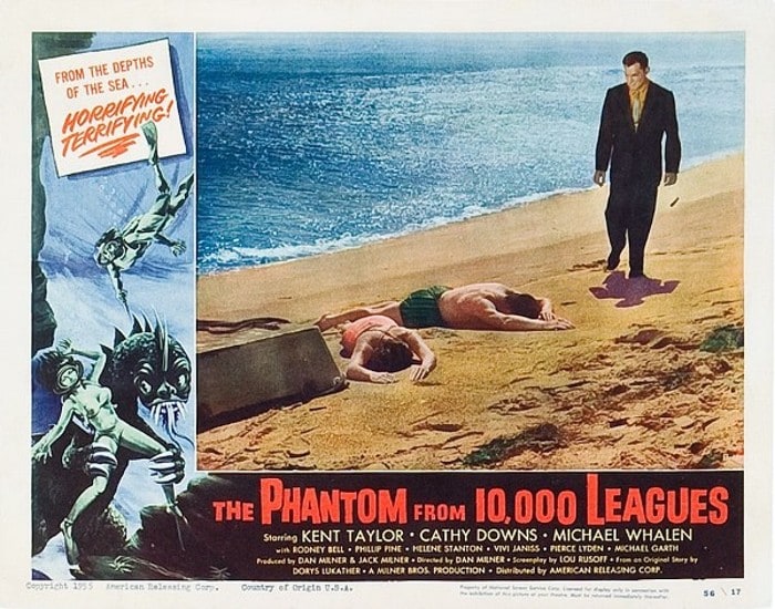 the phantom from 10 000 leagues 1955 videos