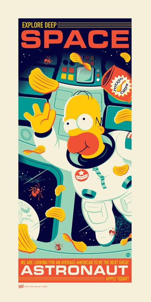 Image Of The Simpsons: Deep Space Homer