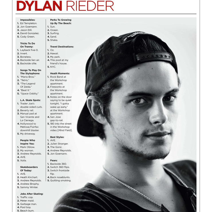 Dylan Rieder