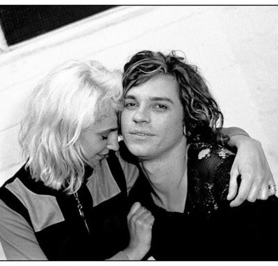 michael hutchence & saskia post