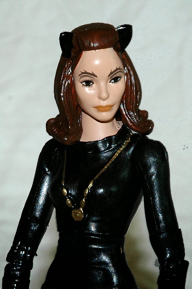 Mattel Julie Newmar Catwoman Action Figure From Batman Classic 1966 TV Series