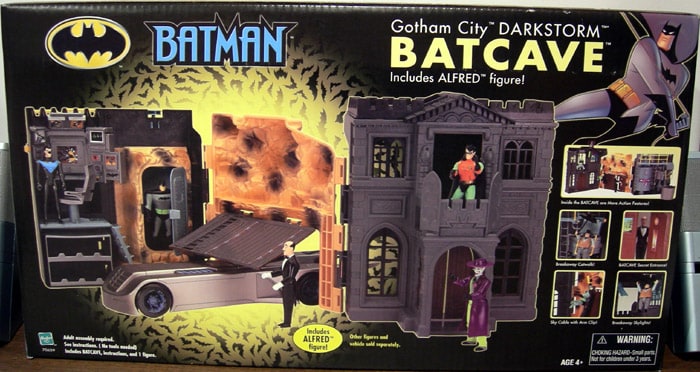 Hasbro Gotham City Darkstorm Batcave Playset with Alfred Figure