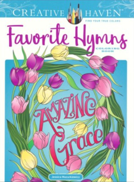 Favorite Hymns Coloring Book by  Jessica Mazurkiewicz