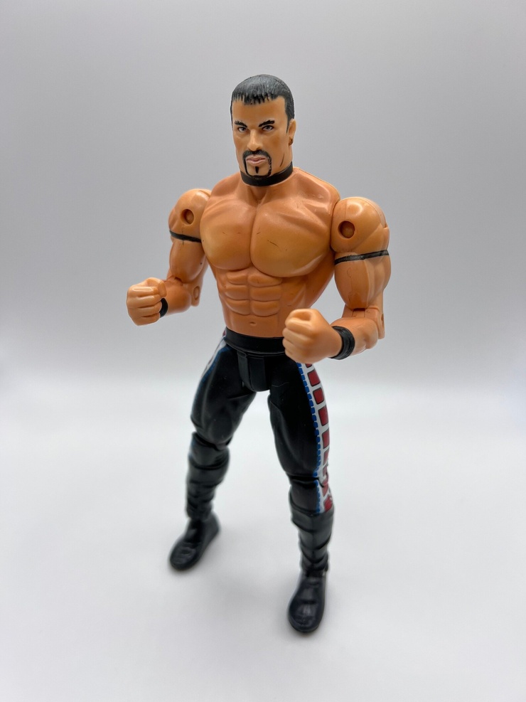 WCW Slam N Crunch Wrestlers Buff Bagwell distributed by Toy Biz 1999