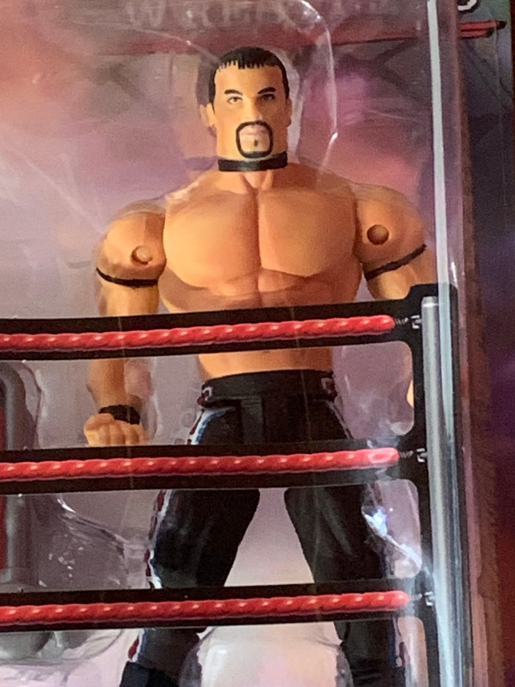 WCW Slam N Crunch Wrestlers Buff Bagwell distributed by Toy Biz 1999