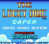 The Lucky Dime Caper starring Donald Duck