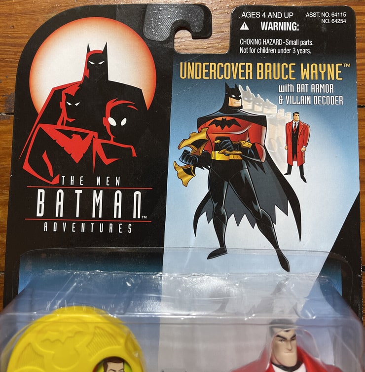 1998 Kenner Undercover Bruce Wayne The New Batman Adventures Action Figure