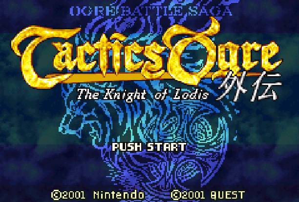 Tactics Ogre: The Knight of Lodis