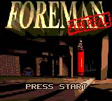 Foreman For Real