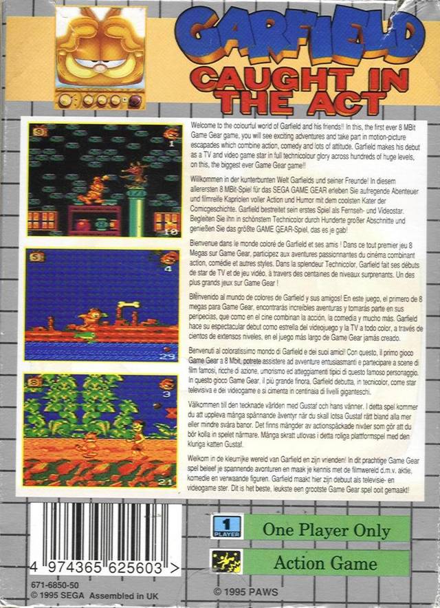 Garfield: Caught in the Act