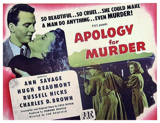 Apology for Murder