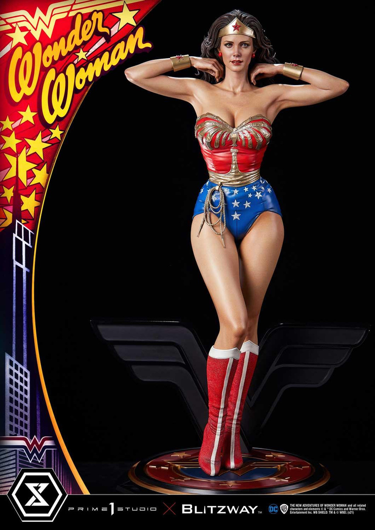 Wonder Woman 1975 (TV Series) Statue by Prime 1 Studio and Blitzway