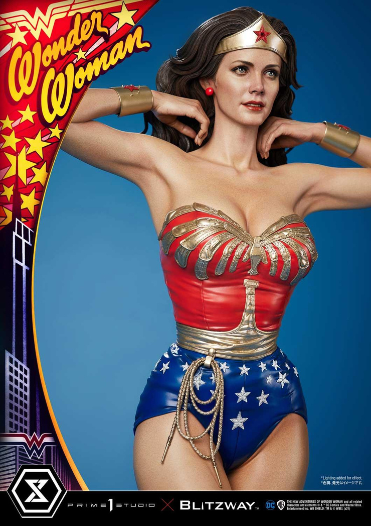 Wonder Woman 1975 (TV Series) Statue by Prime 1 Studio and Blitzway