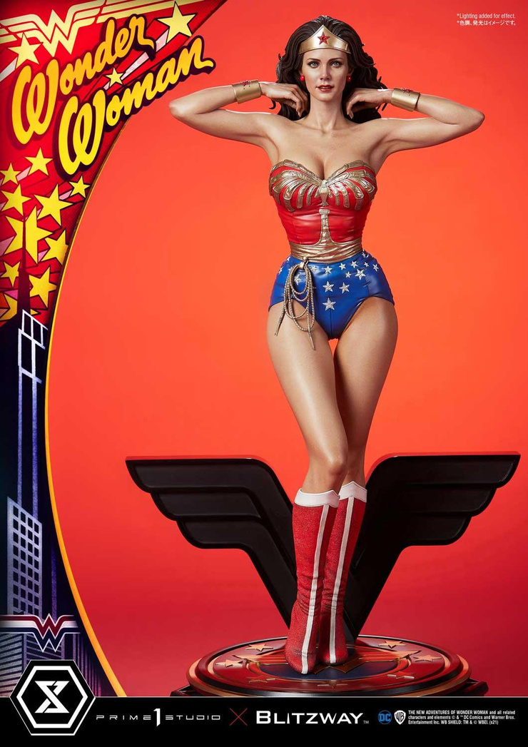Wonder Woman 1975 (TV Series) Statue by Prime 1 Studio and Blitzway