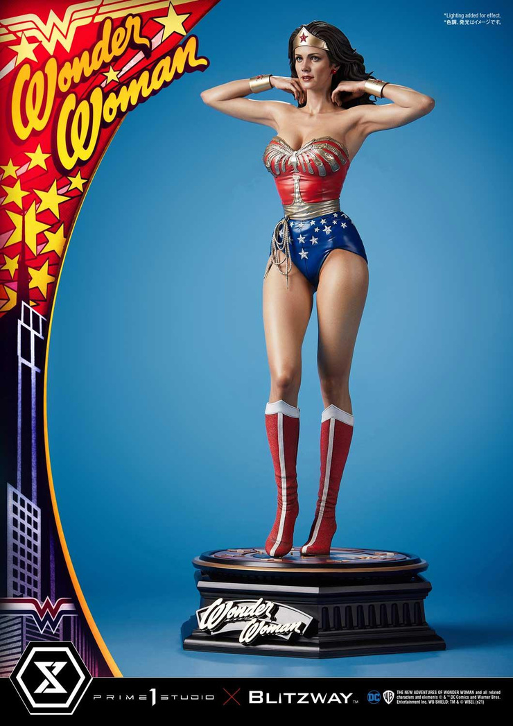 Wonder Woman 1975 (TV Series) Statue by Prime 1 Studio and Blitzway
