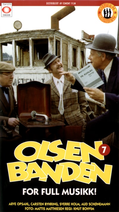 Olsenbanden for full musikk                                  (1976)