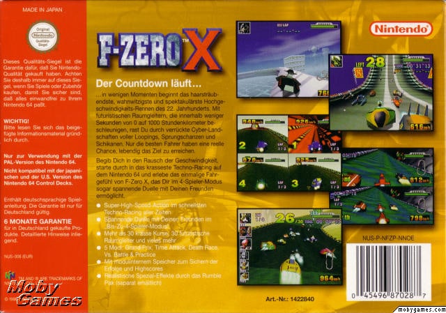 F-Zero X