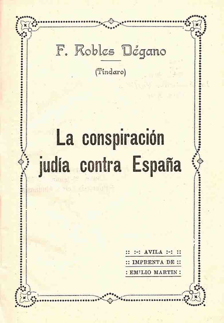 La conspiración judía contra España
