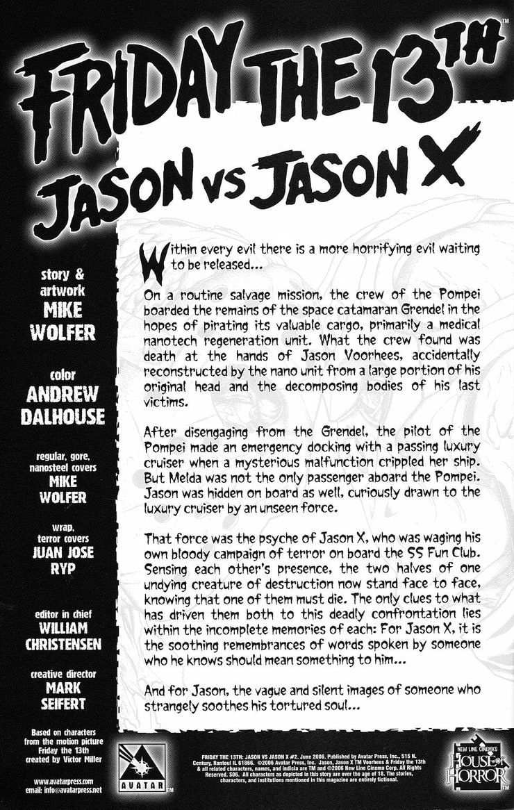 Friday the 13th: Jason vs. Jason X (2006) #2